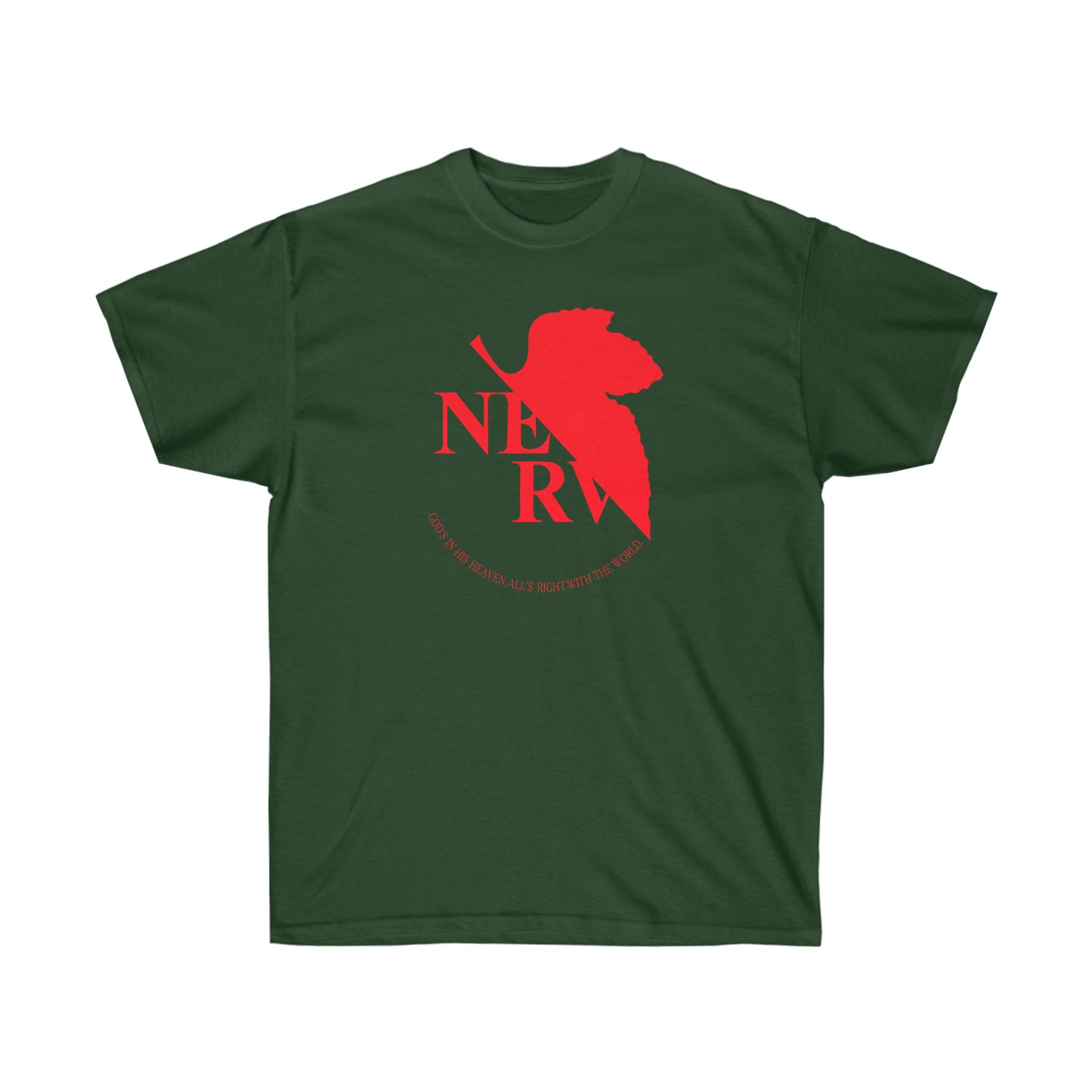 NERVs Company Neon Anime Eva T-Shirt Japanese Aesthetic Tumblr 2000s Vintage