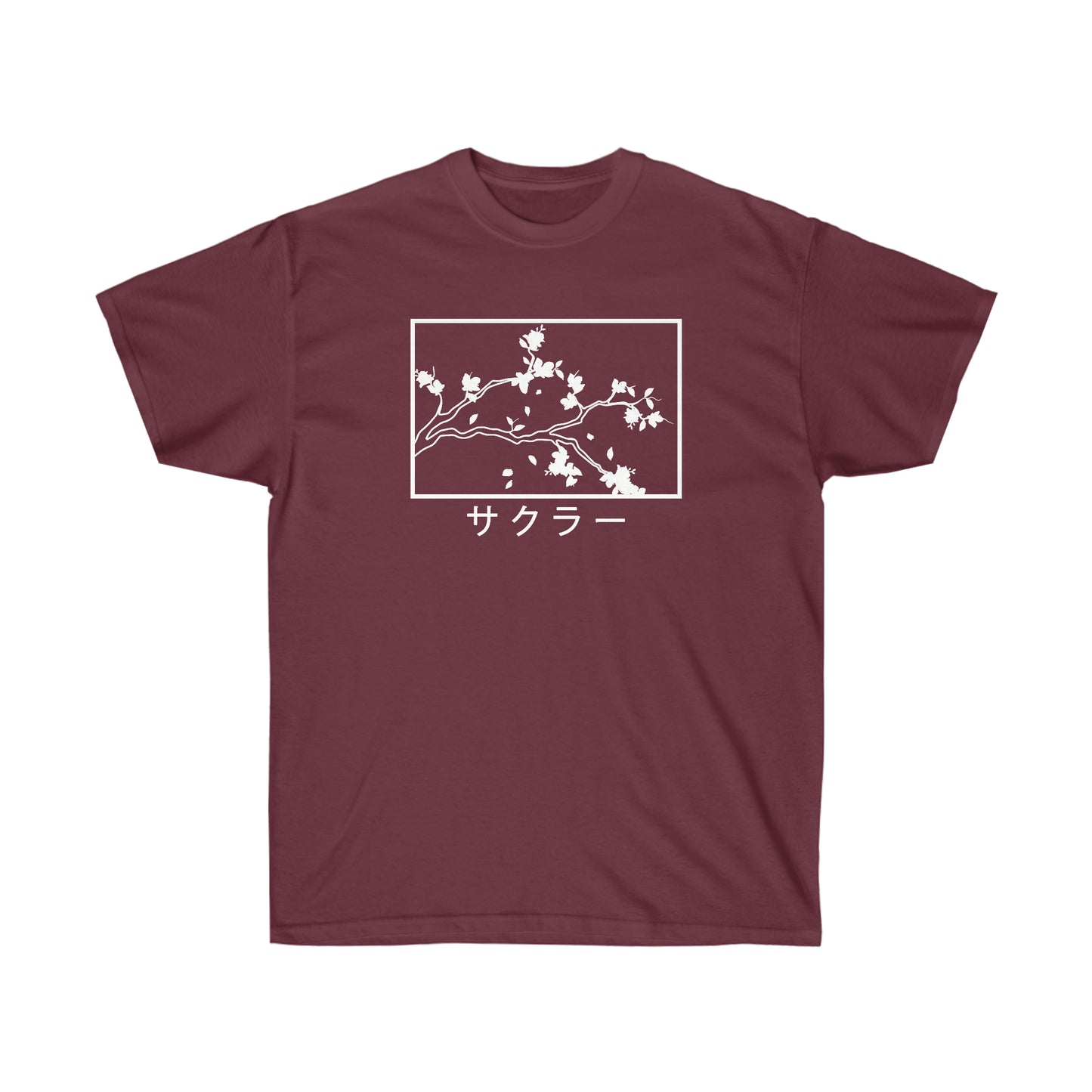 Sakura aesthetic shirt minimal minimalist Japan t-shirt
