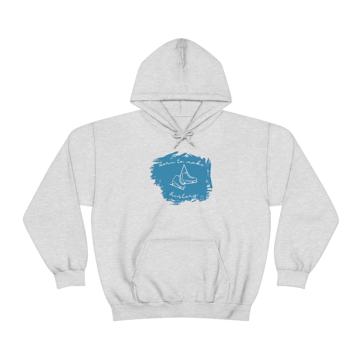 Born To Make History Hoodie Ice Skate Anime Sweater Jumper V2