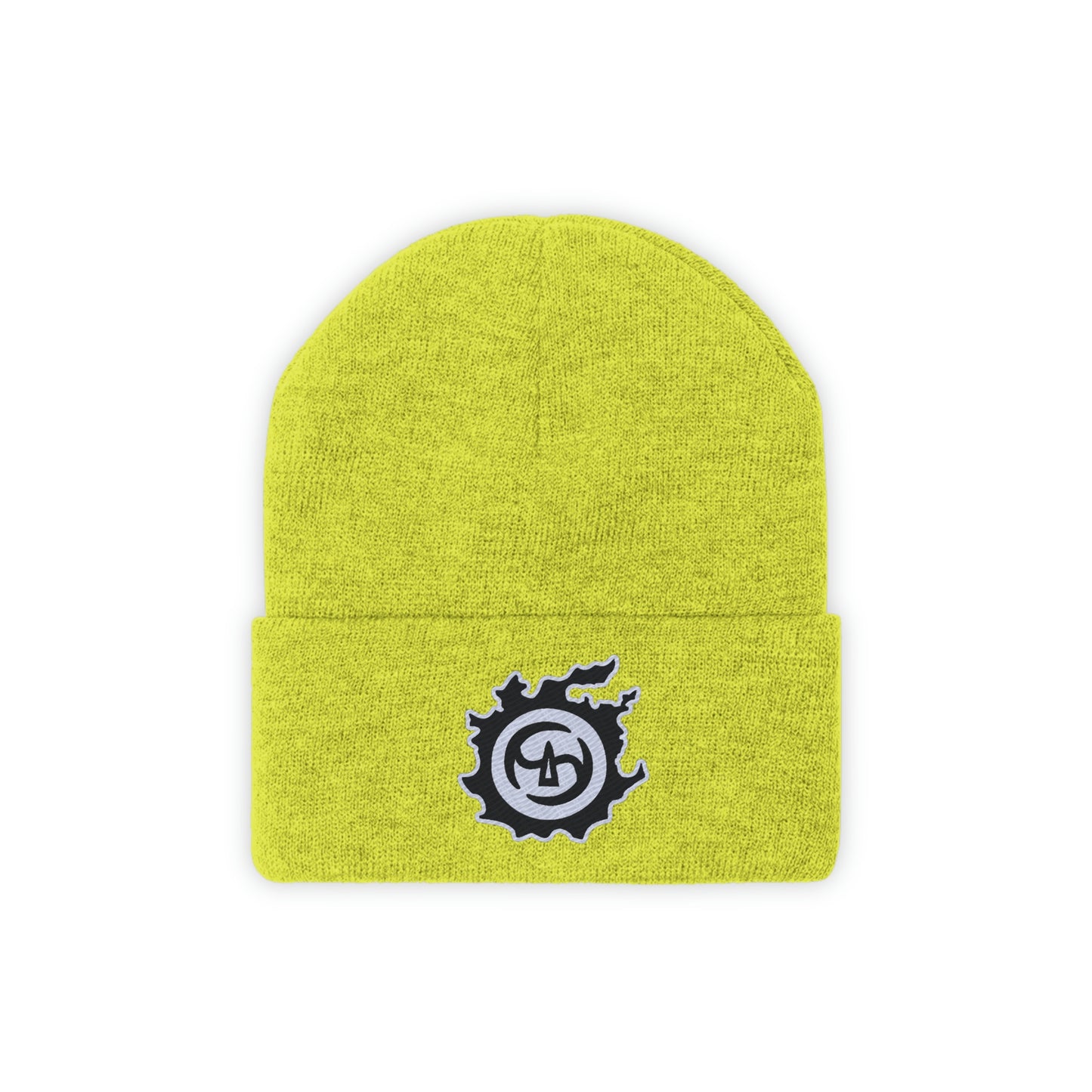 FF XIV SAM Job Icon Embroidered Beanie Embroiderry