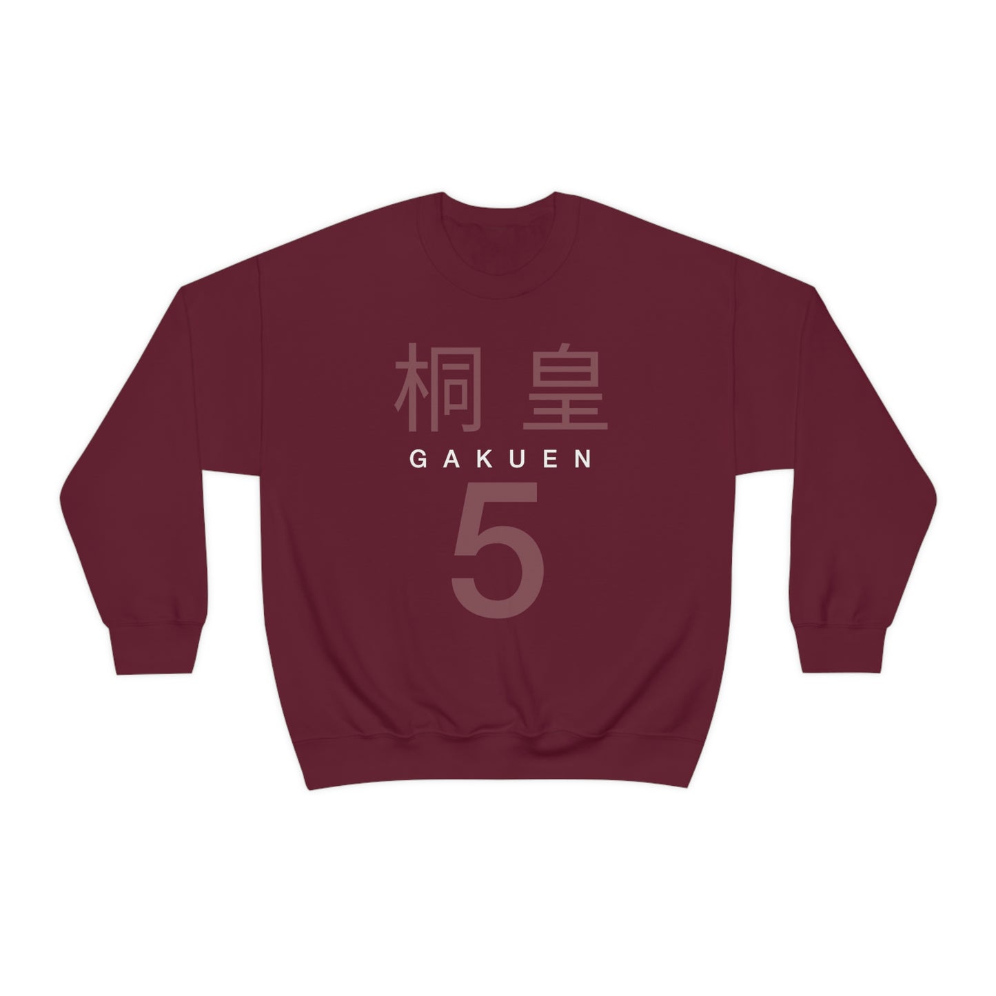 Gaken Team Crewneck Sweatshirt Basketball College High Club