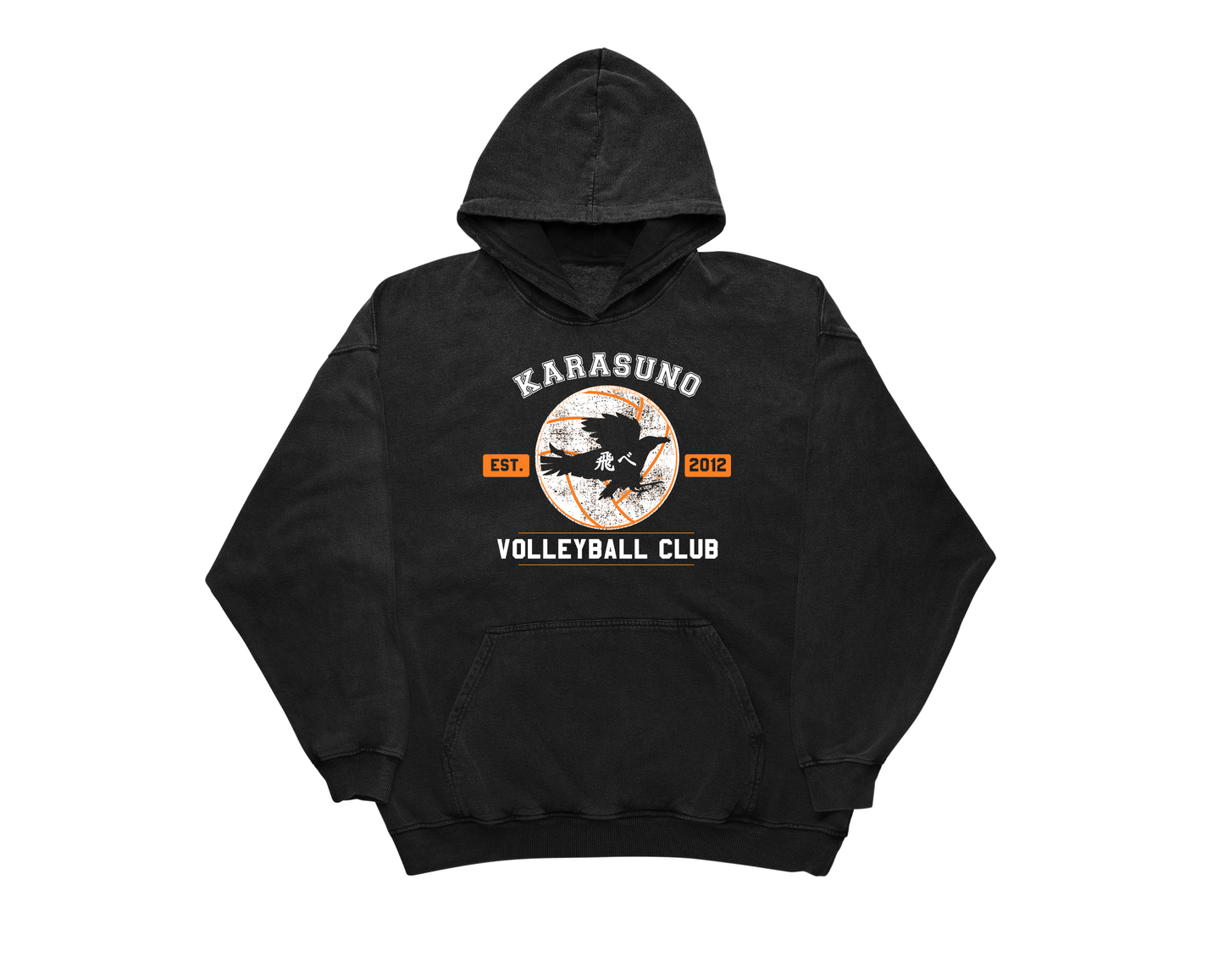 Volleyball Club Hoodie Karasun Fly Est. 2012