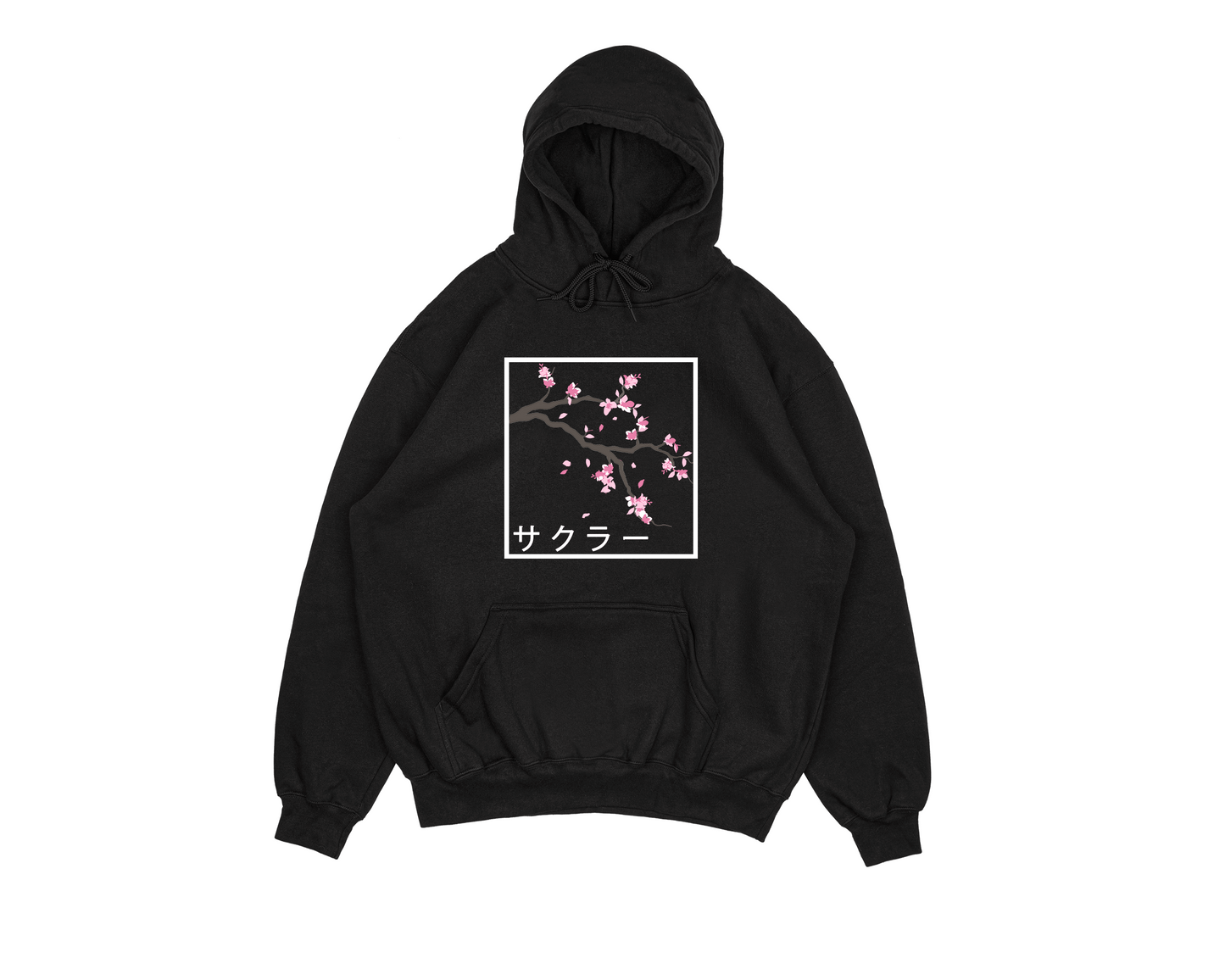 Sakura Artwork Hoodie Japanese Cherry Blossom Aesthetic Hoodie Cherry Blossoms sweatshirt hooded
