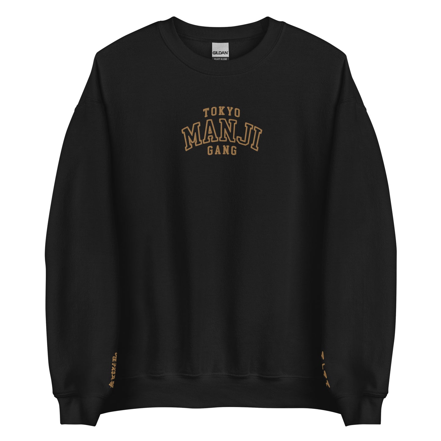 Tokyo Manji Embroidery Gang Sweatshirt Anime Embroidered Revenge Mangi