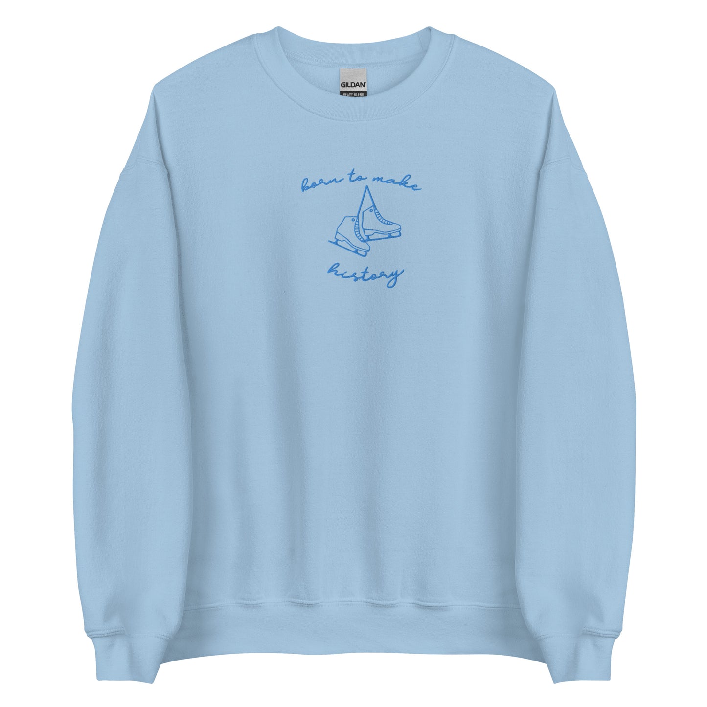 Born To Make History Sweatshirt Ice Skate Anime Sweater Jumper