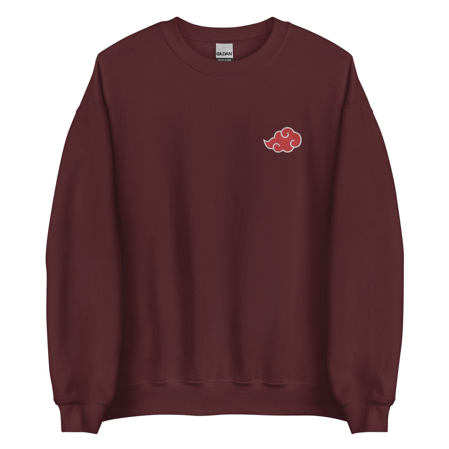 Anime Cloud Embroidered Sweatshirt