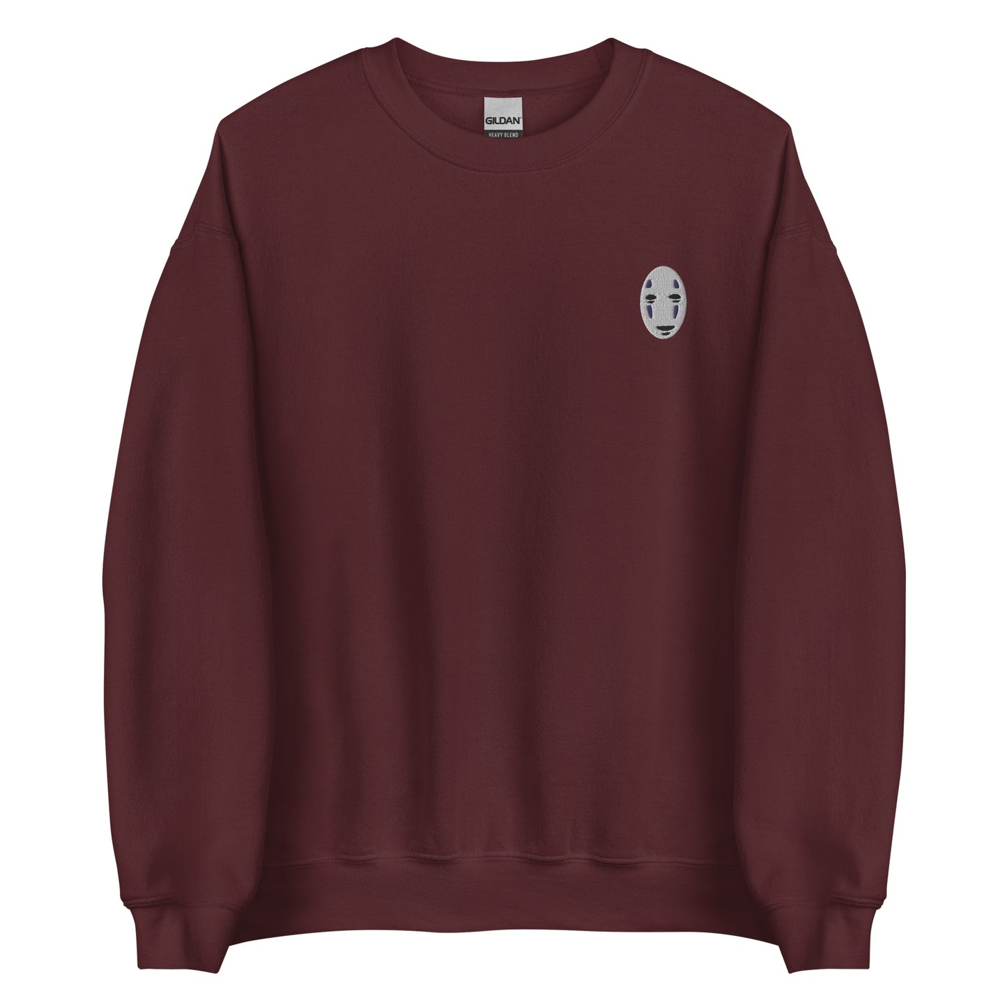 No faces Embroidered Unisex Sweatshirt Embroidery Away