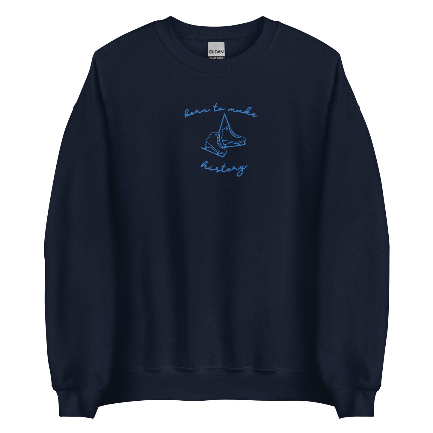 Born To Make History Sweatshirt Ice Skate Anime Sweater Jumper