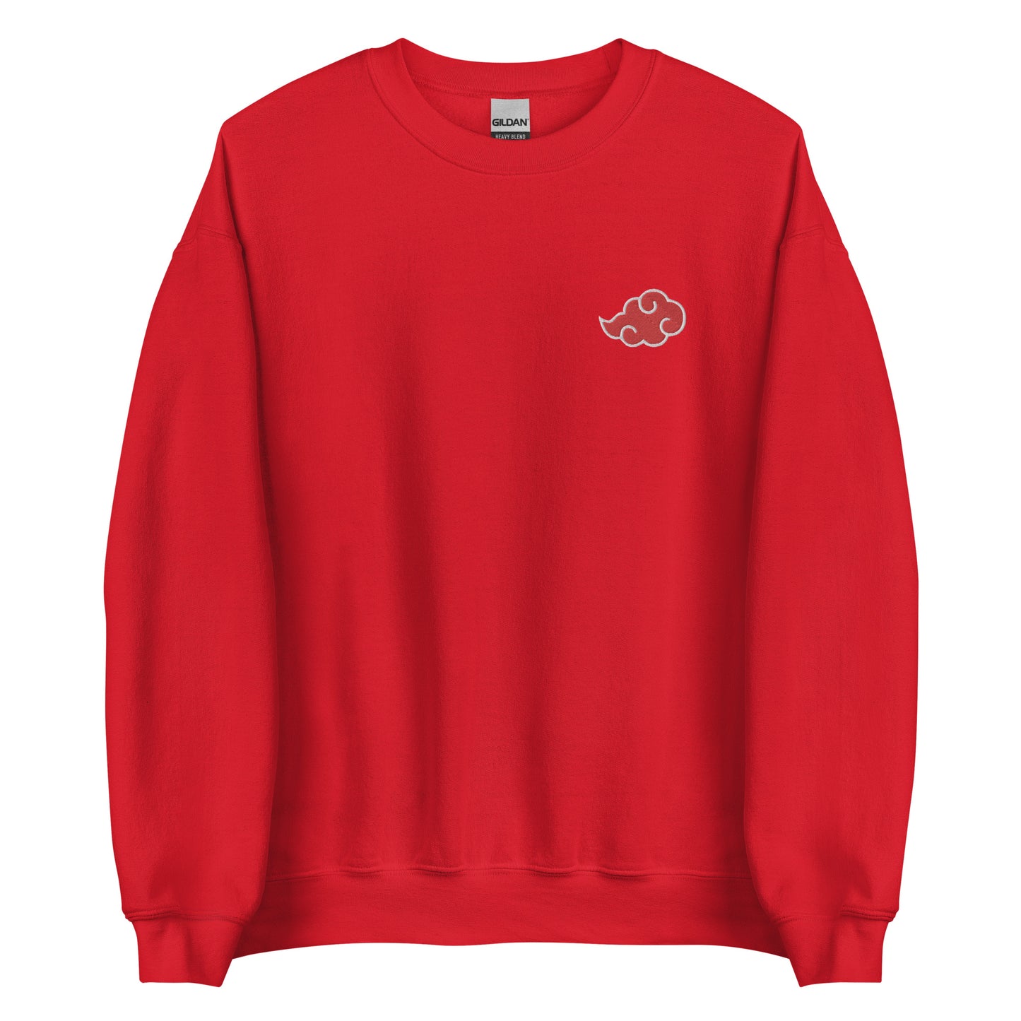 Anime Cloud Embroidered Sweatshirt
