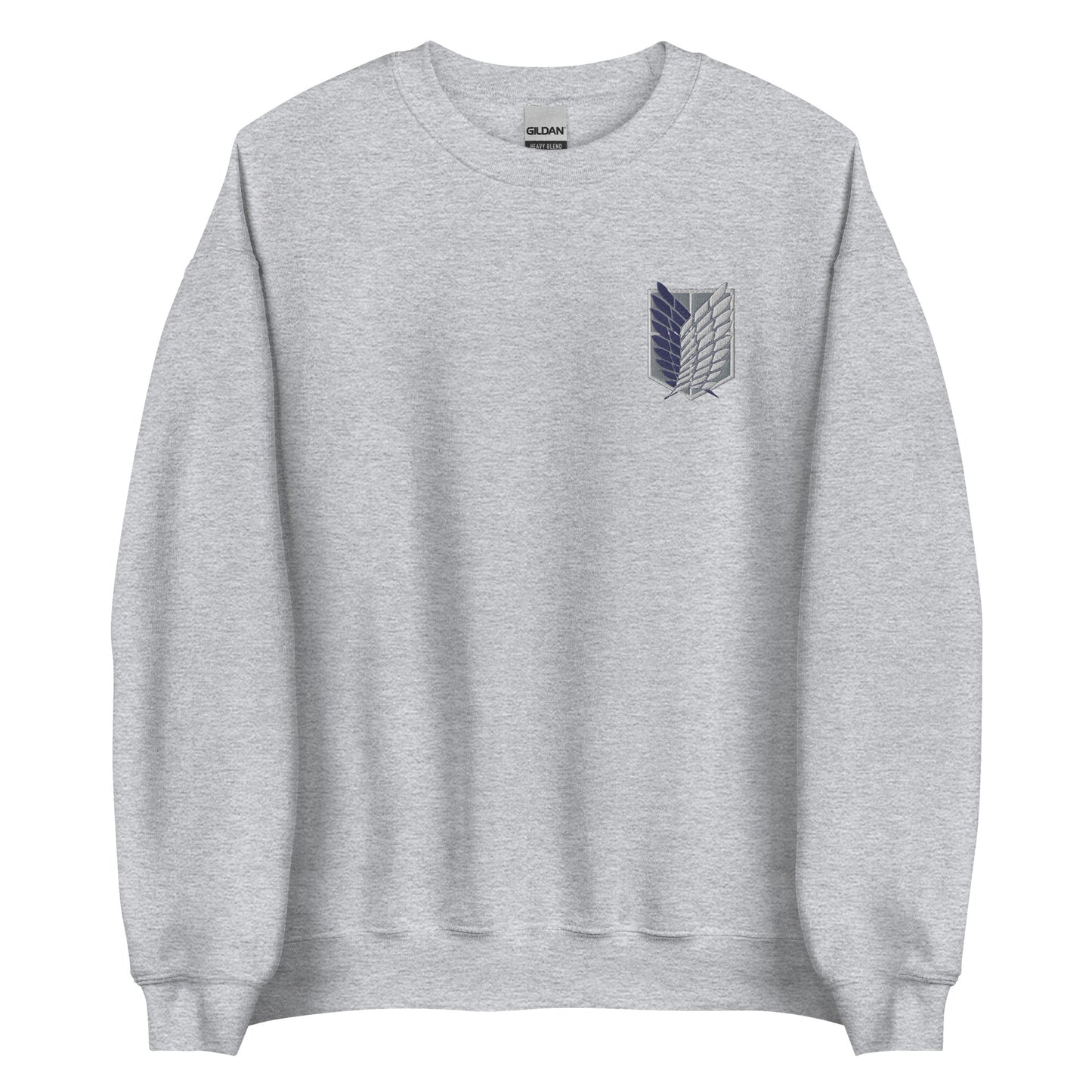 Wings of Freedom Embroidery Anime Manga Titan Sweatshirt Fan Gift embroidered