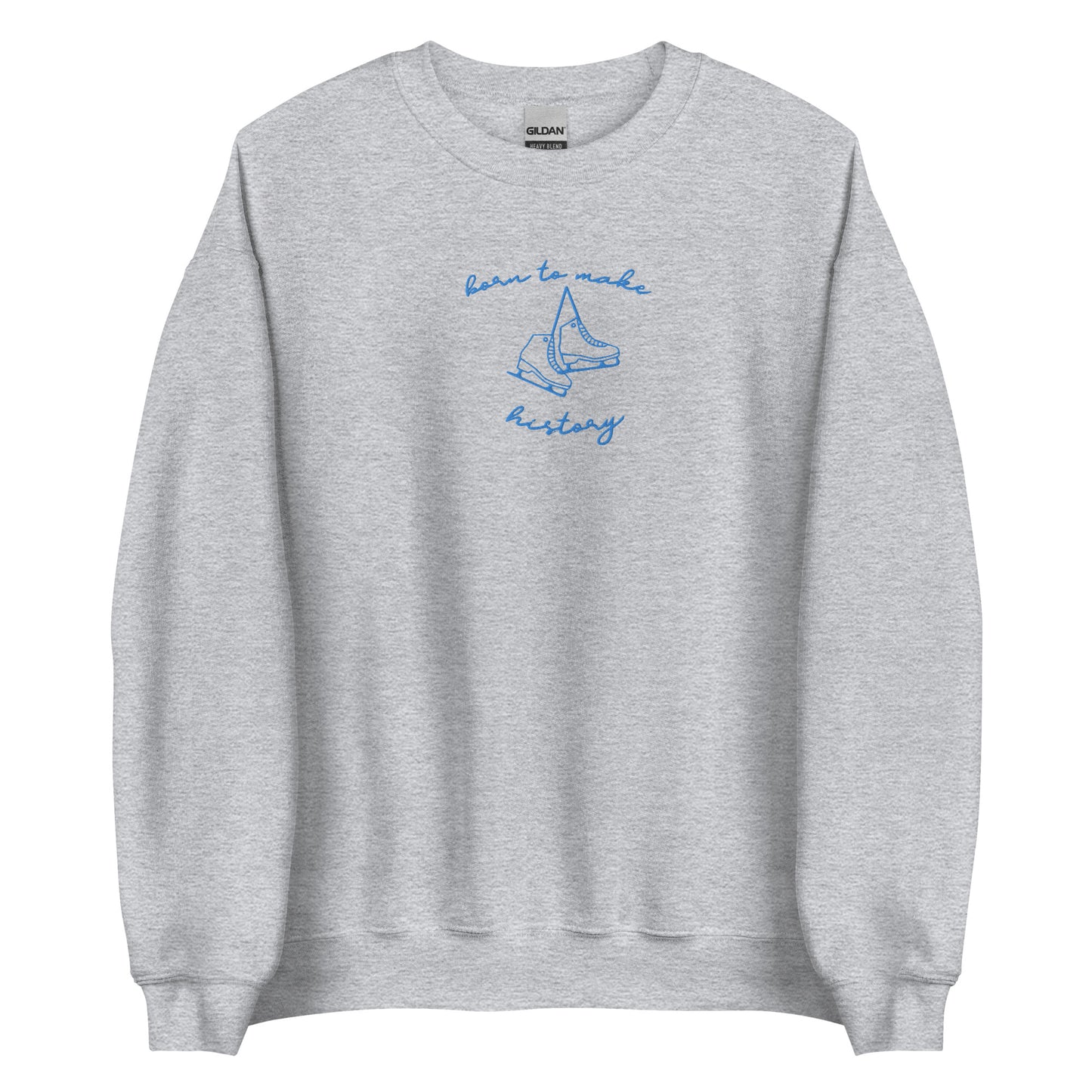 Born To Make History Sweatshirt Ice Skate Anime Sweater Jumper