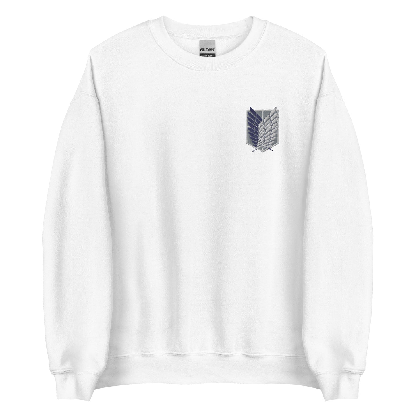 Wings of Freedom Embroidery Anime Manga Titan Sweatshirt Fan Gift embroidered