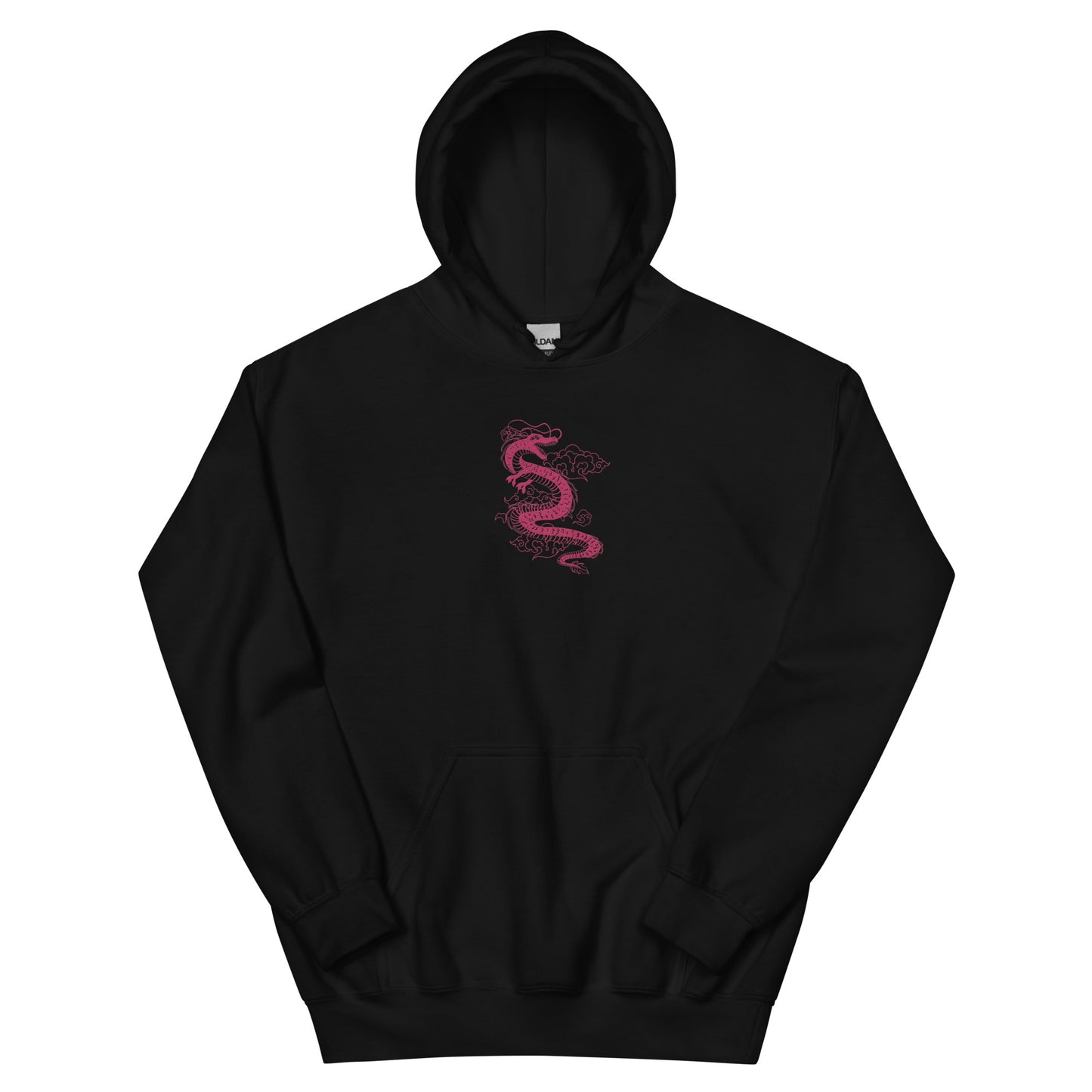 Pink Dragon hoodie Japanese Aesthetic Tattoo Art Kawaii