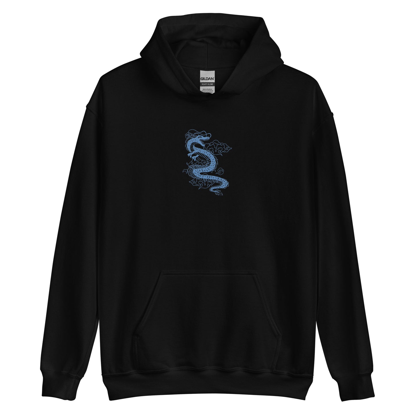 Blue Dragon hoodie Japanese Aesthetic Tattoo Art Kawaii