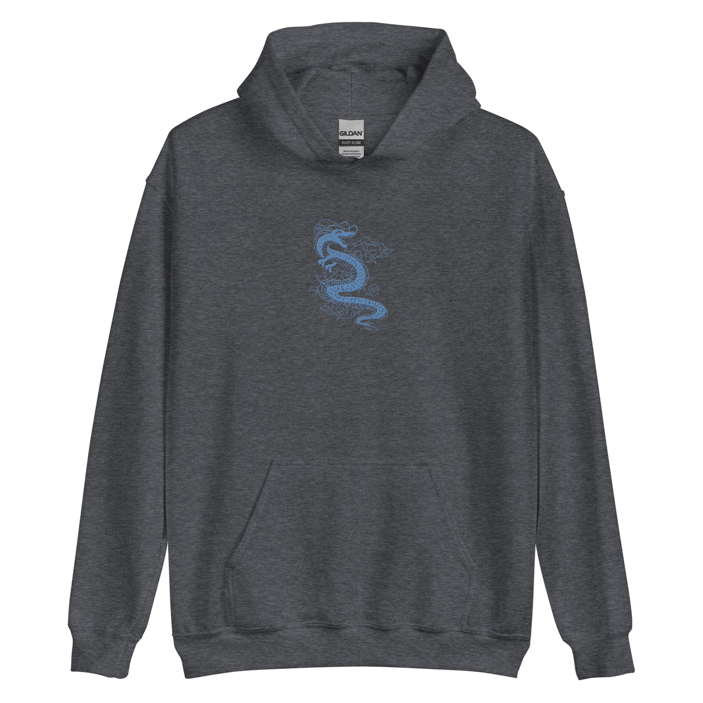 Blue Dragon hoodie Japanese Aesthetic Tattoo Art Kawaii