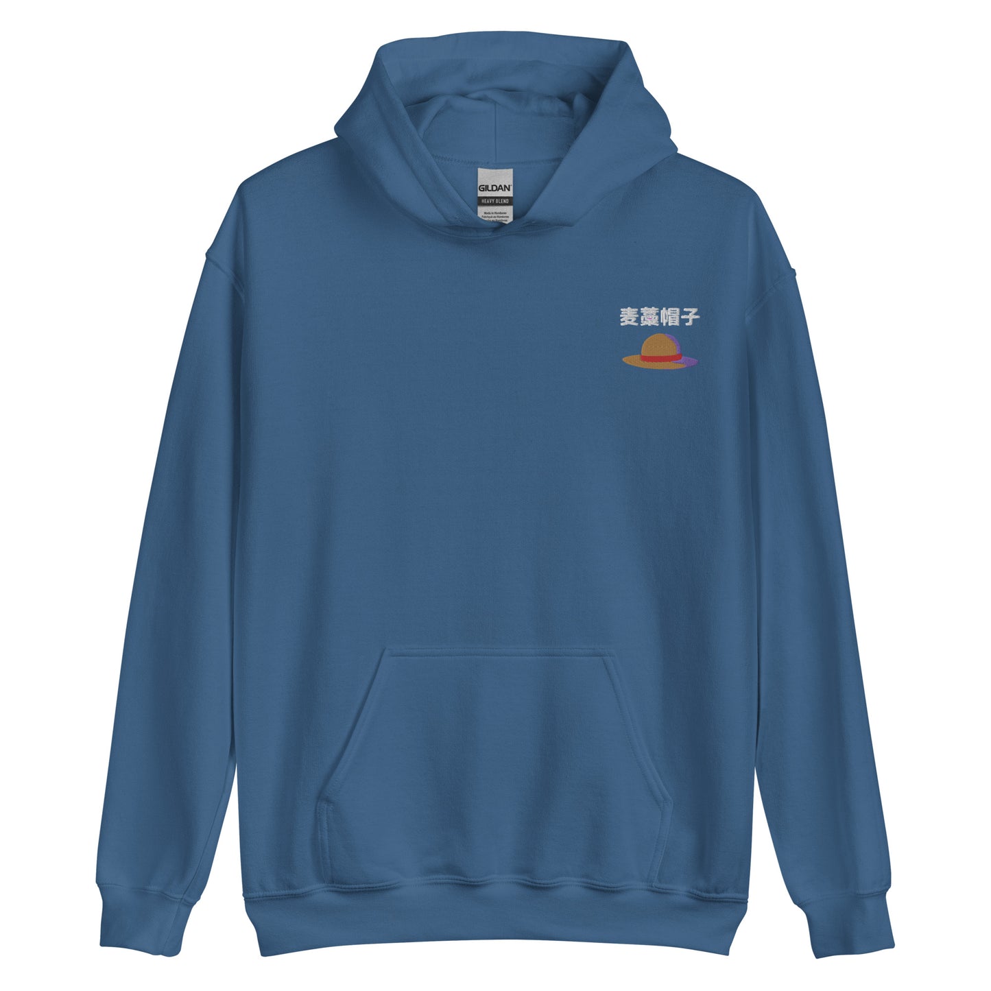 Straw hats Minimal Embroidered Hoodie Pirates Anime embroidery