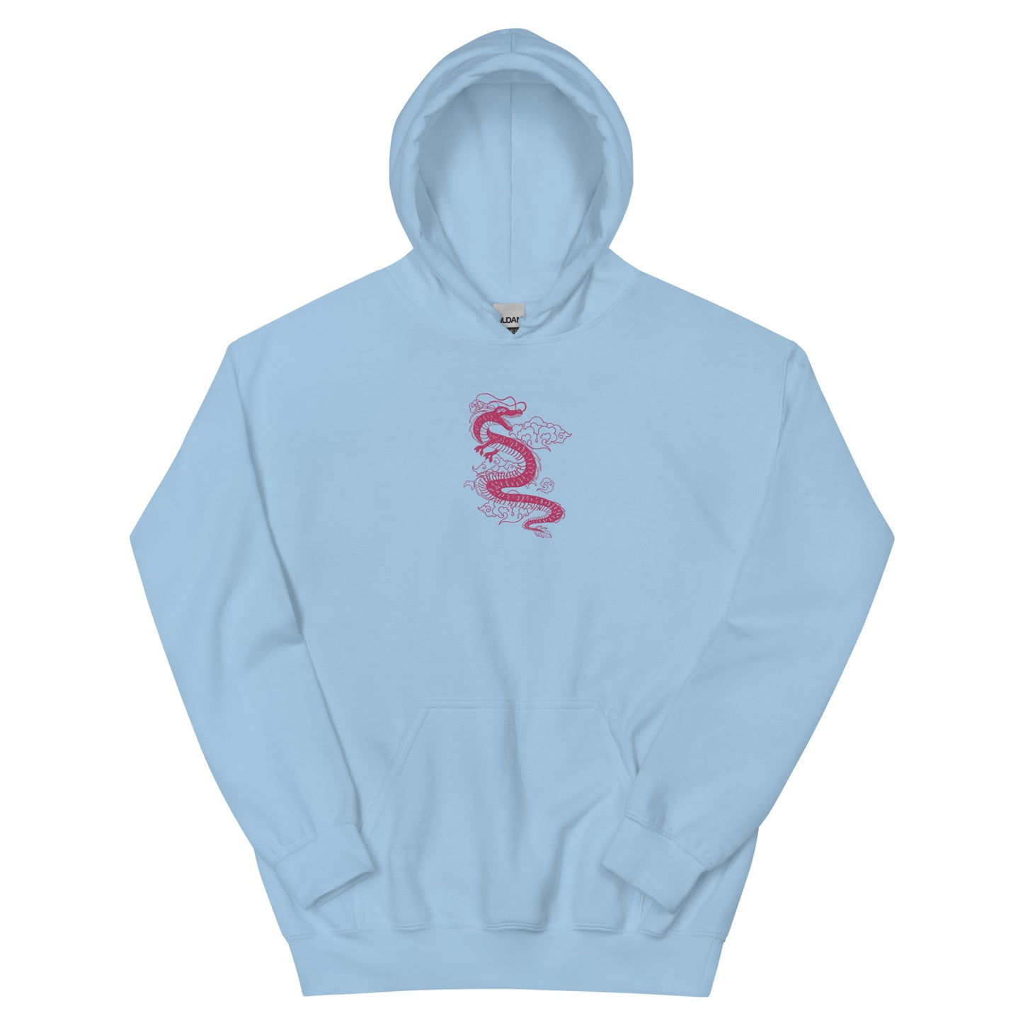 Pink Dragon hoodie Japanese Aesthetic Tattoo Art Kawaii