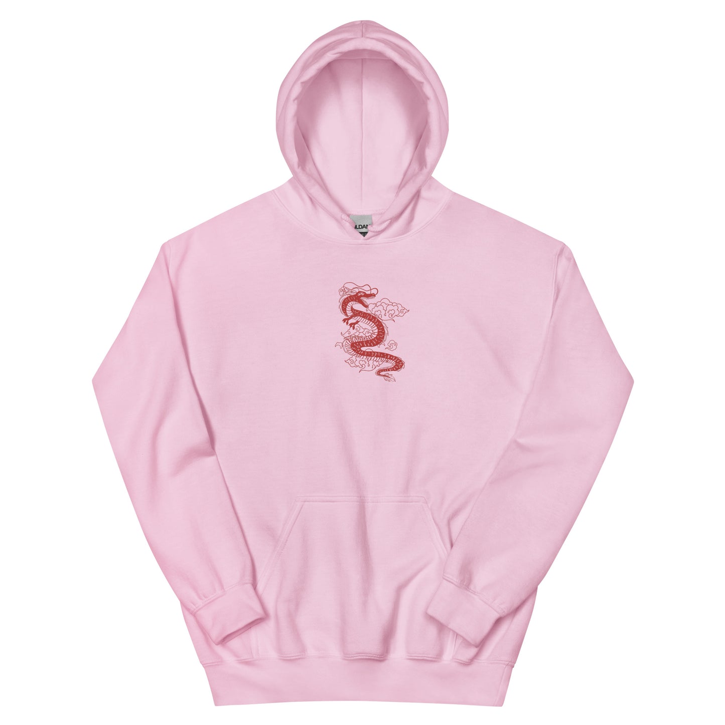 Japanese Red Dragon hoodie Streetwear Mythology