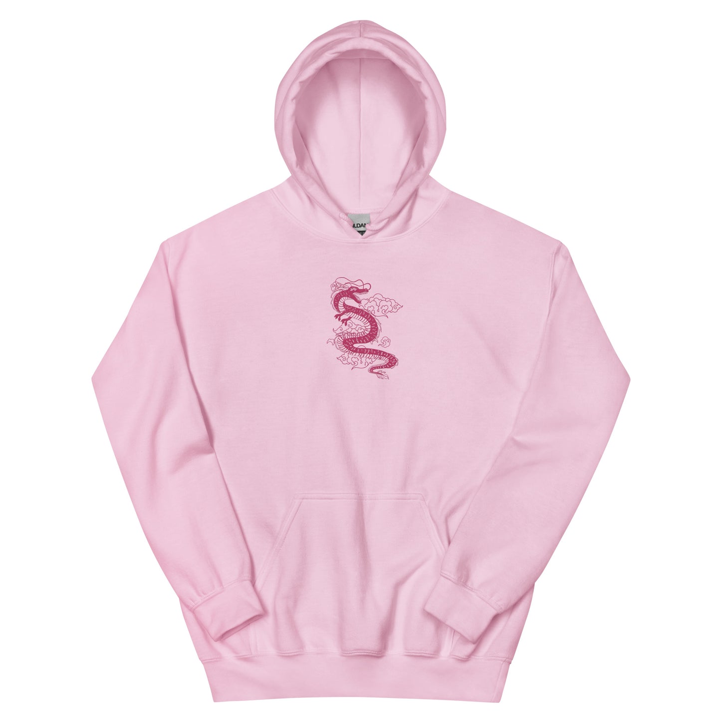 Pink Dragon hoodie Japanese Aesthetic Tattoo Art Kawaii