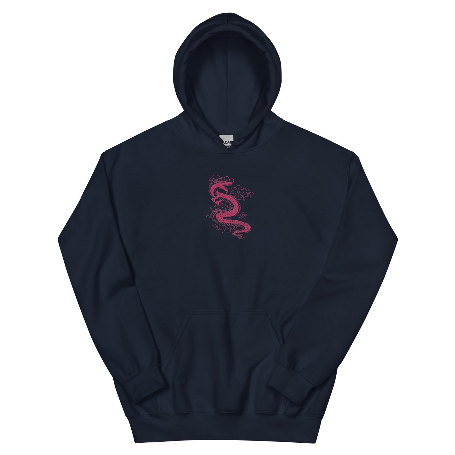 Pink Dragon hoodie Japanese Aesthetic Tattoo Art Kawaii