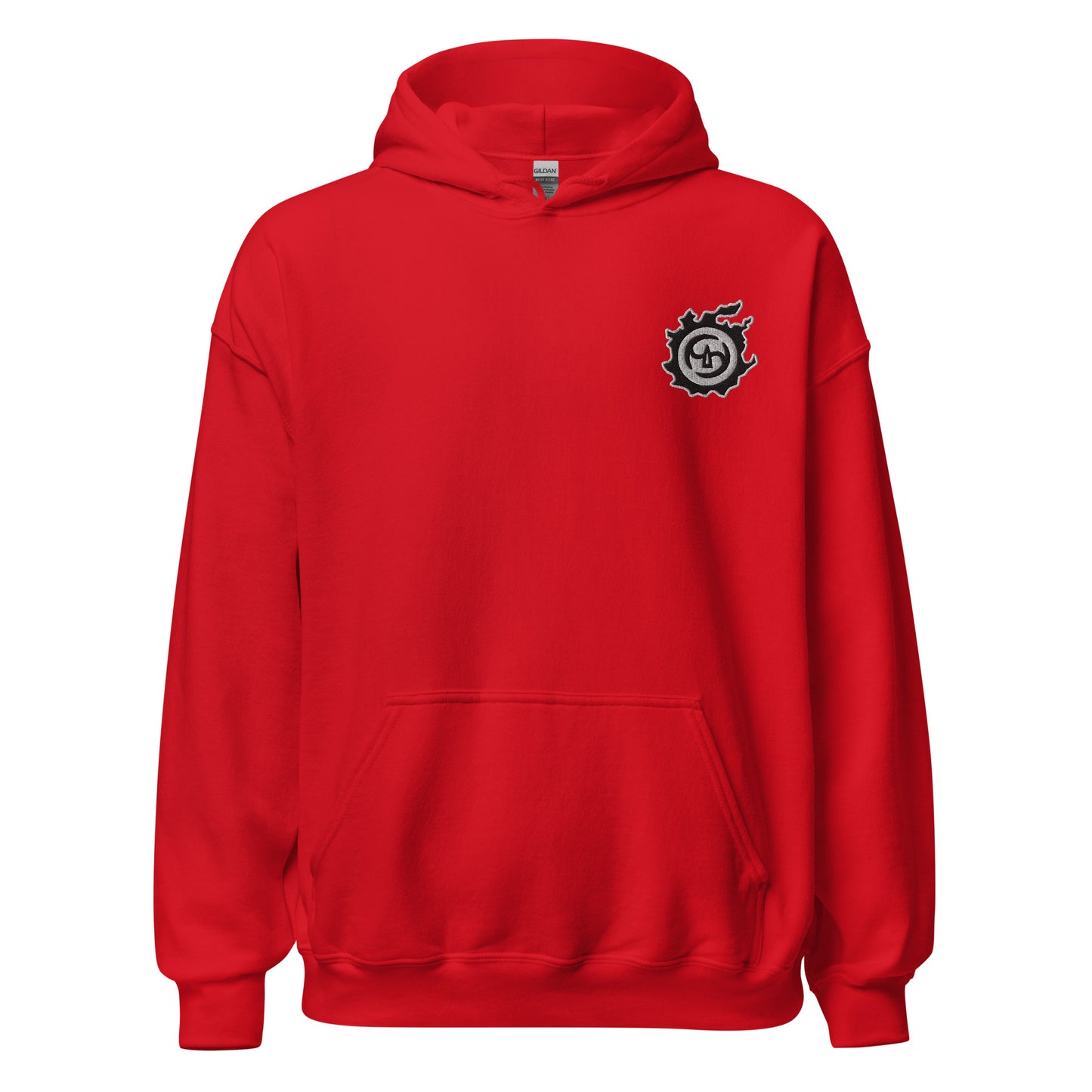 FF XIV SAM Job Icon Embroidered Beanie Embroidered Unisex Hoodie