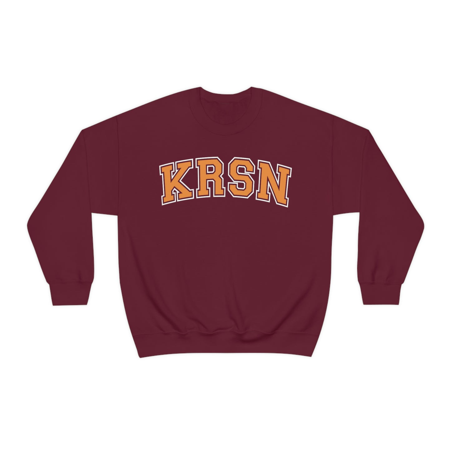 KRSN Crewneck Sweatshirt Volleyball College Nekomas KRSN High Volleyball Club FLY Karasuns sweater