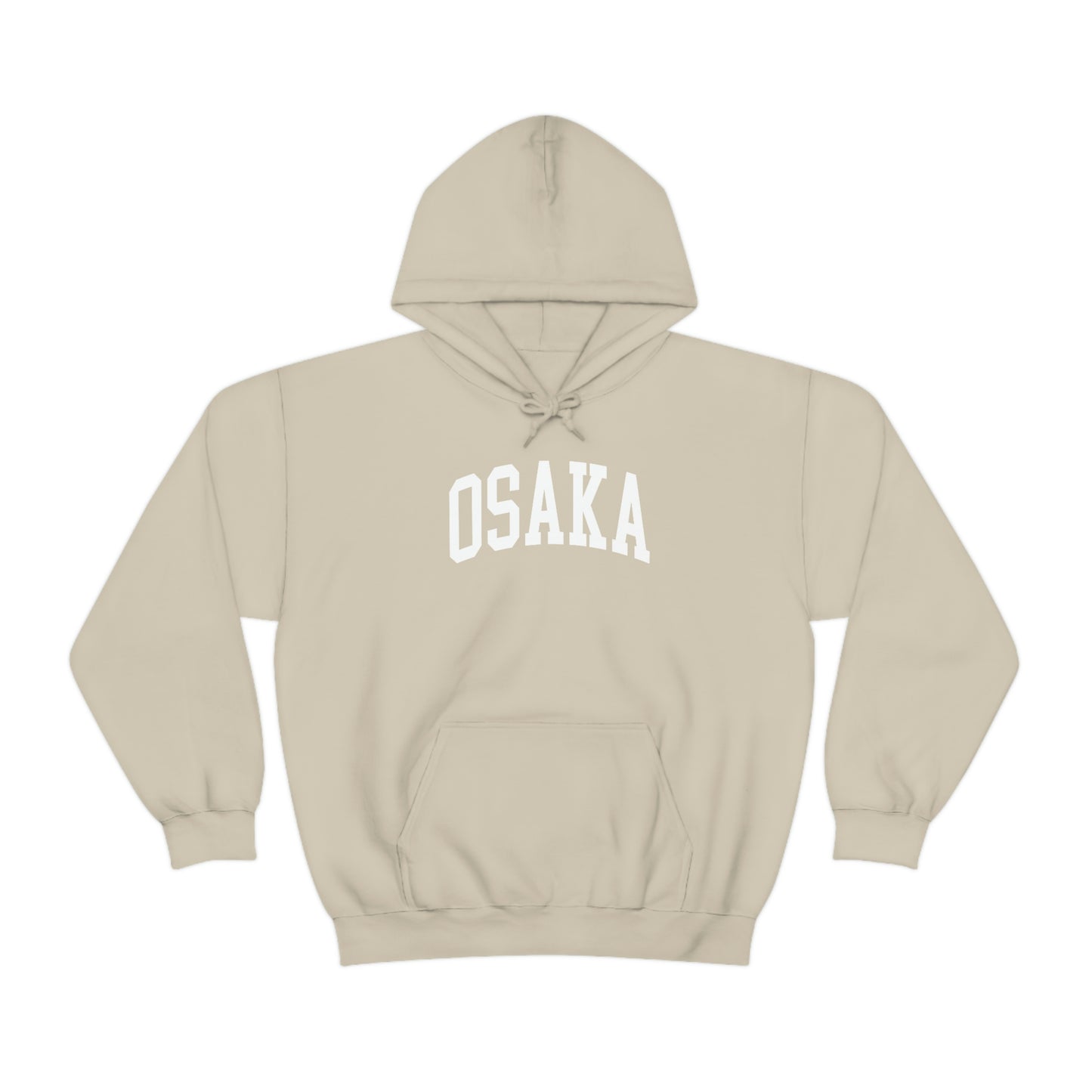 Osaka Hoodie Osaka Japan Hooded Sweatshirt College Style Pullover Vintage Inspired Sweater