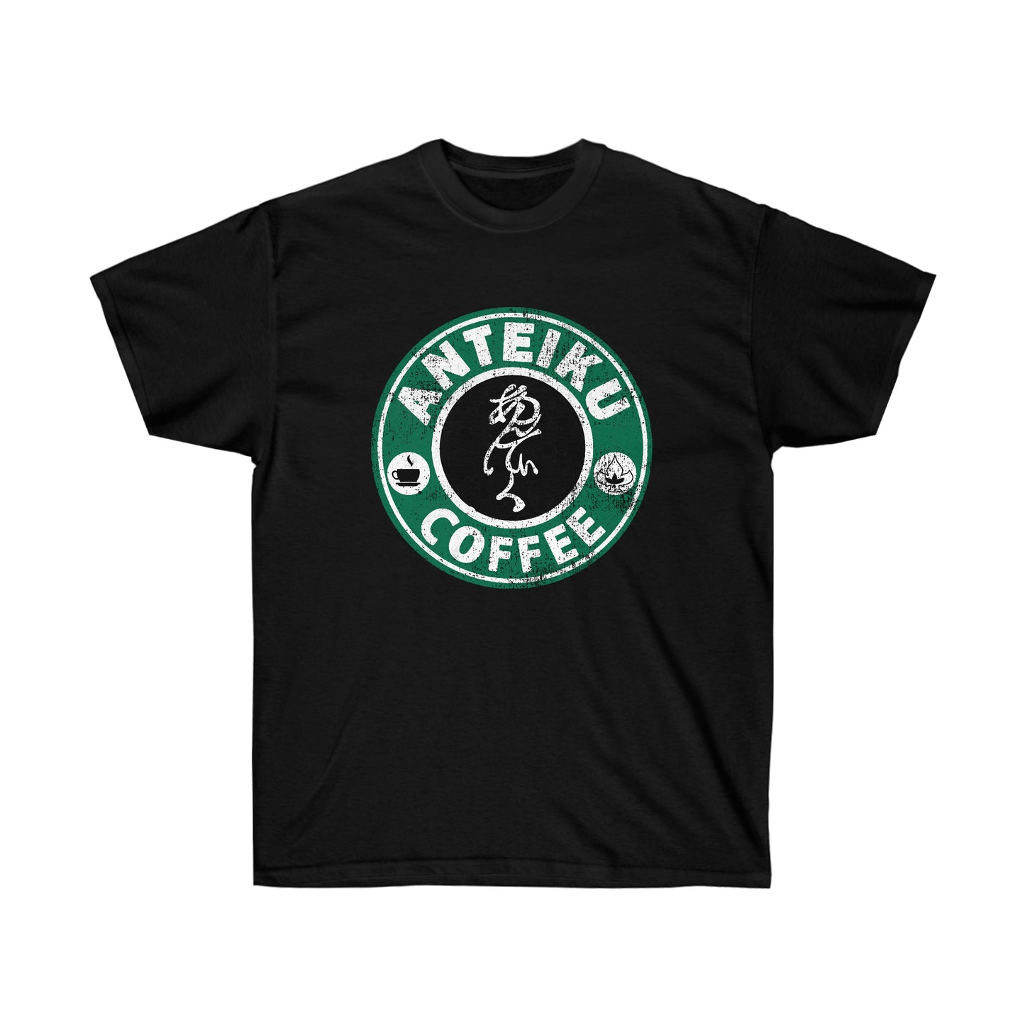 Anteiku Coffee Tokyo Goul Green Star t-Shirt Anteiku Cafe