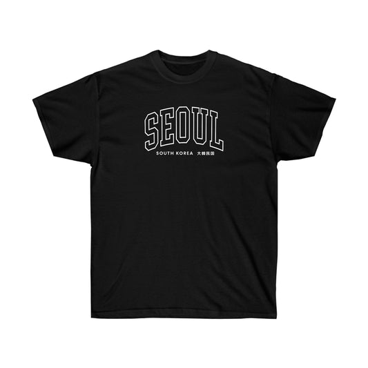 Seoul South Korea shirt Unisex Tee Comfy Loose Fit Streetwear T-shirt K-Drama Multi-fandom K-pop birthday gift