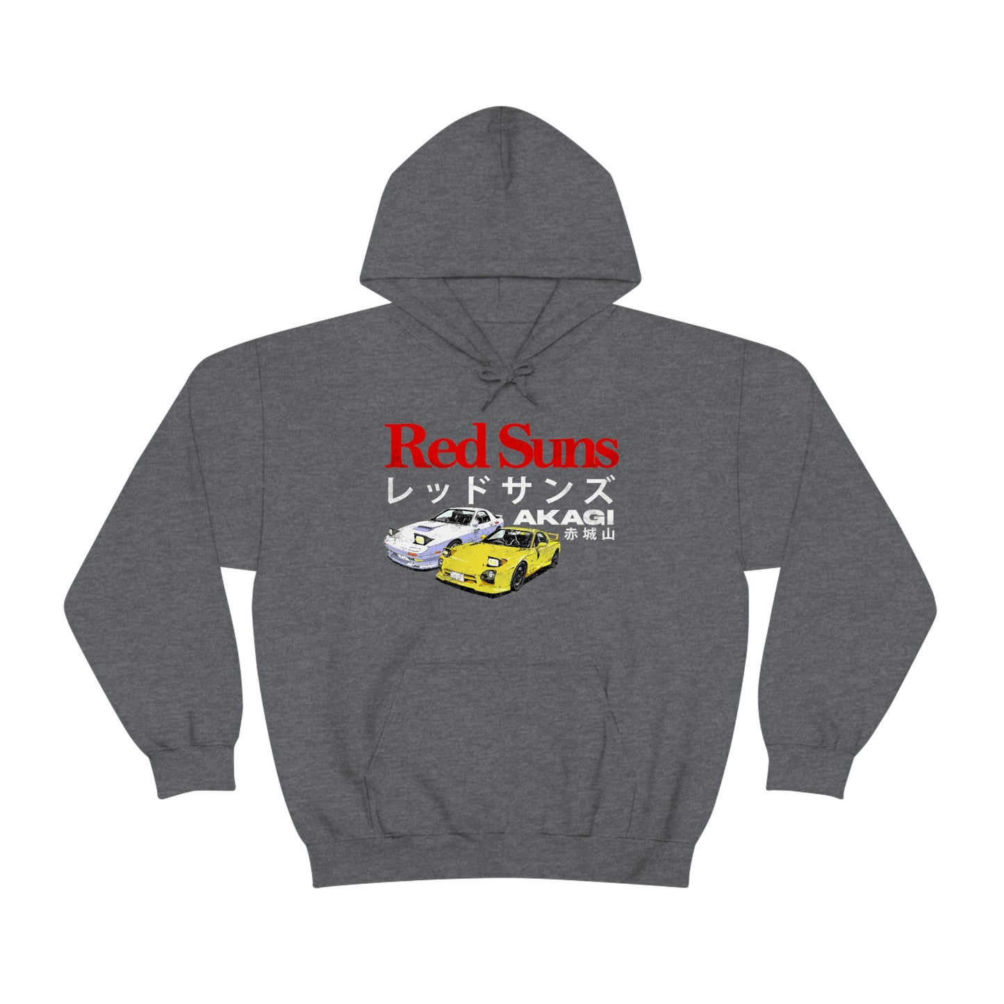 Akagis RedSuns hoodie JDM Racing Drifting Race D shirt