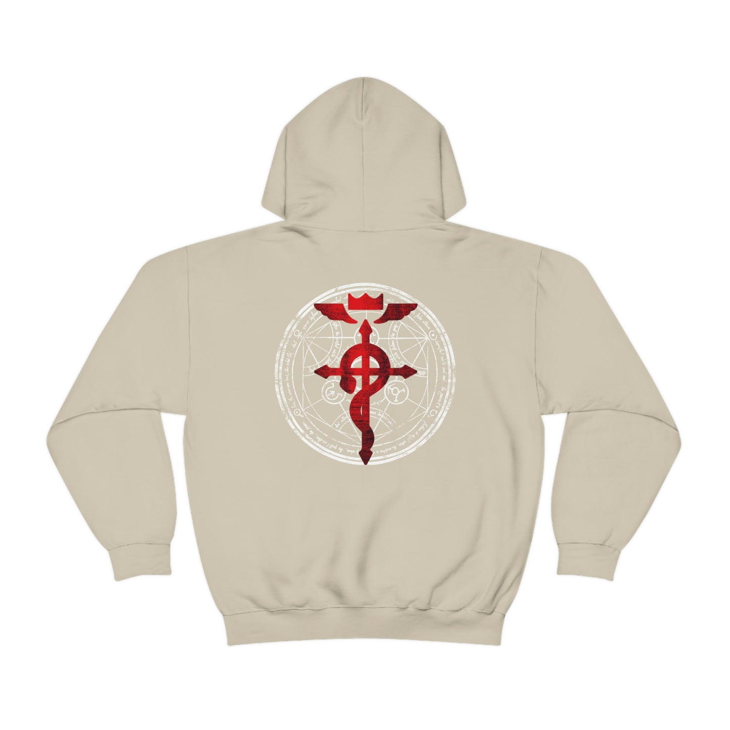 FMAs Symbol front back Hoodie Men Women Homunculus Alchemists