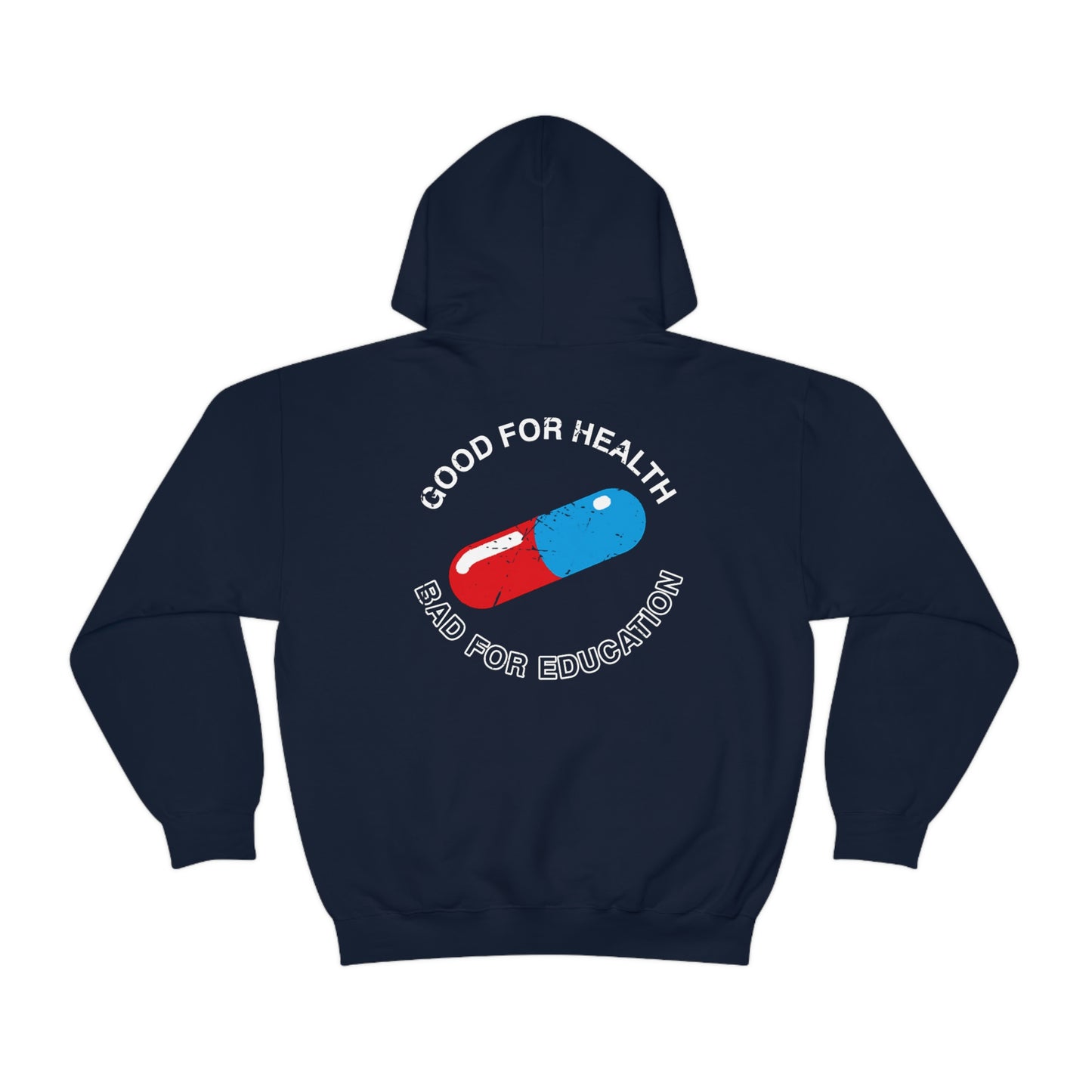 Akiras pill hoodie front back Good for Bad for jacket Hoodie