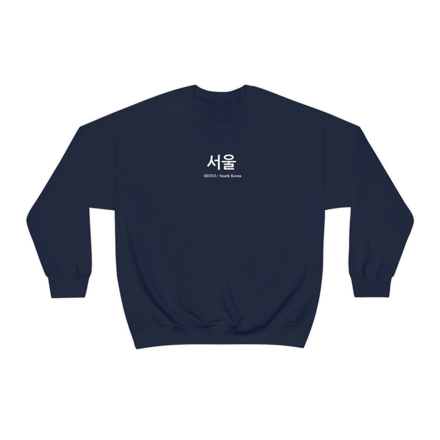 Seoul Sweatshirt Korean University Kawaii Style Kpop Oversize Cute City Aesthetic Gift Sweatshirt minimal minimalist Sweater crewneck