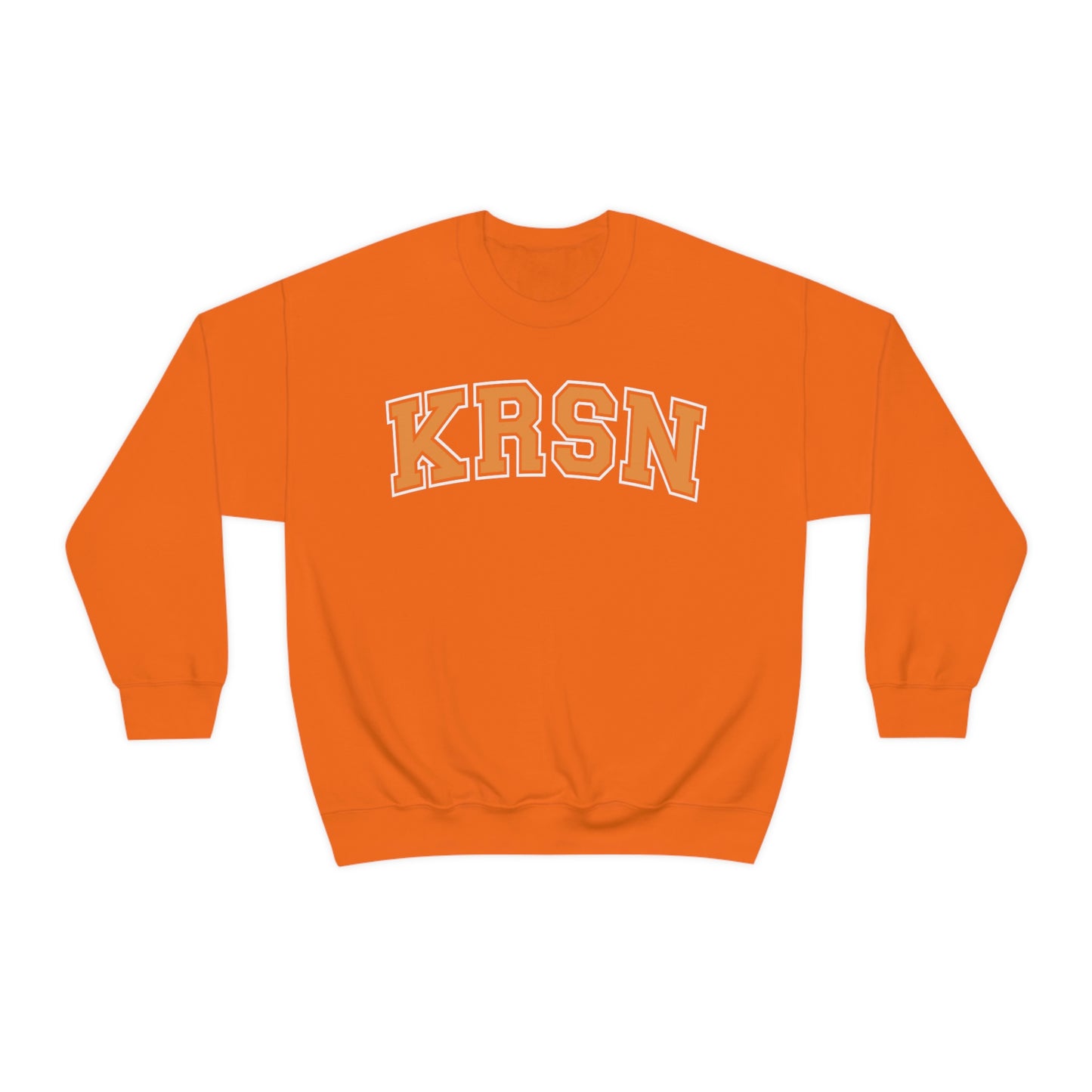 KRSN Crewneck Sweatshirt Volleyball College Nekomas KRSN High Volleyball Club FLY Karasuns sweater