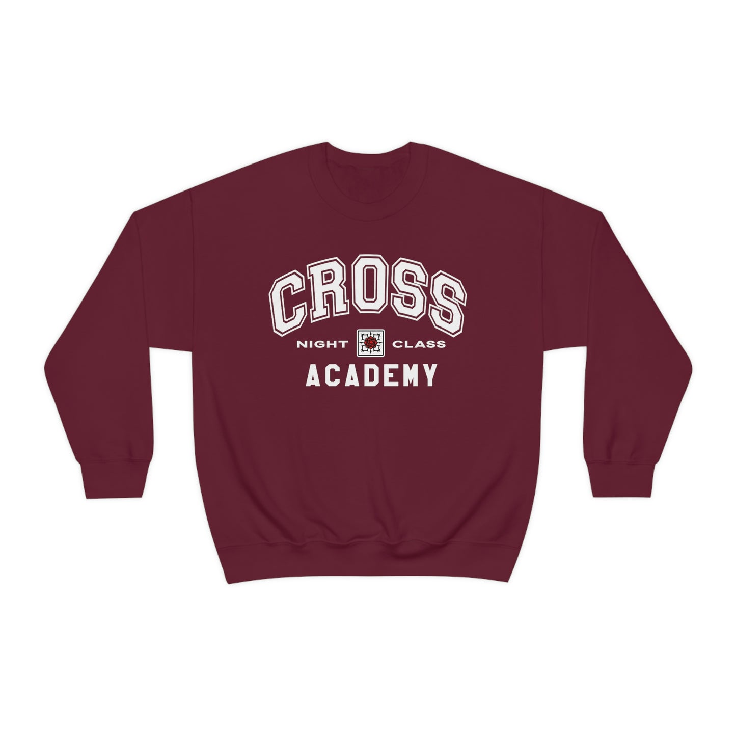 Cross Academy Night Class Sweatshirt Vampire Zero crew neck sweater jumper