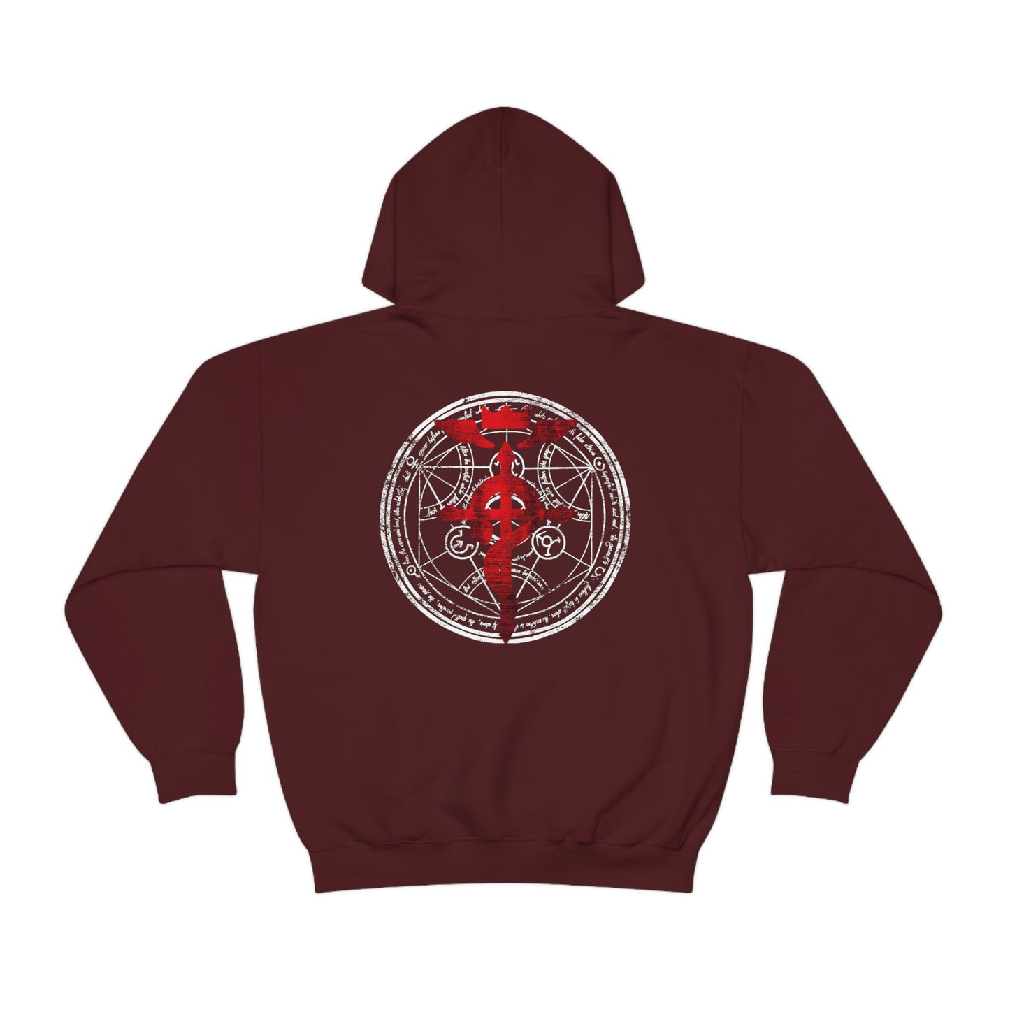 FMAs Symbol front back Hoodie Men Women Homunculus Alchemists