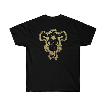 Black Bulls front and back shirt Squad Emblem t-shirt Black Clovers Sweatshirt Yami Asta Magic Knights