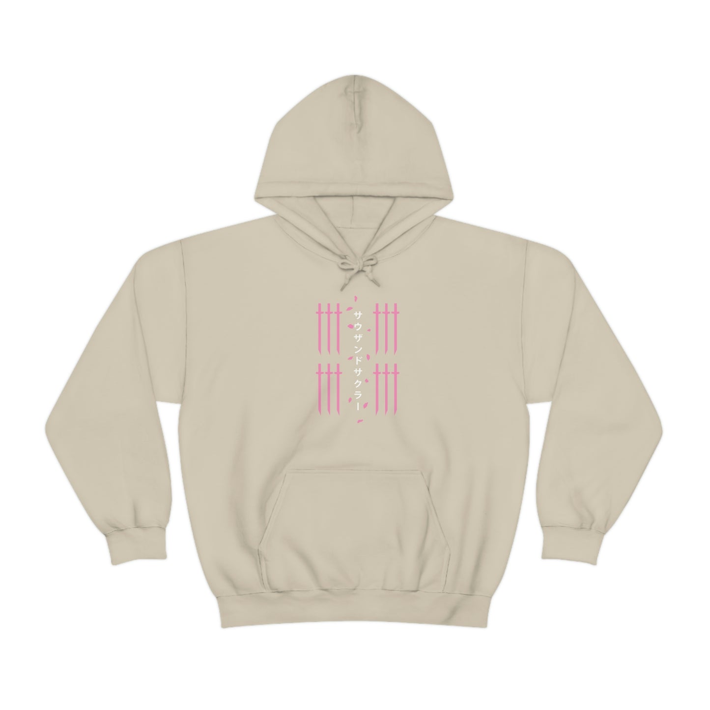 Senbonzakura Sakura Artwork Hoodie Japanese Cherry Blossom Aesthetic Hoodie Cherry Blossoms sweatshirt hooded