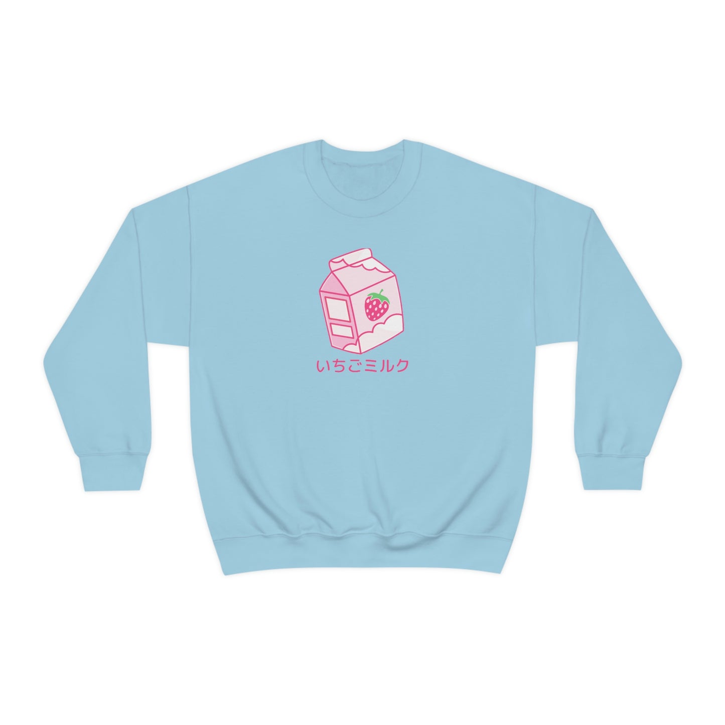 Strawberry Milk Sweatshirt Cute Gift Aesthetic Kawaii Clothing