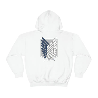 Wings of Freedom front and back hoodie scout Anime Manga Titan Fan Gift Unisex
