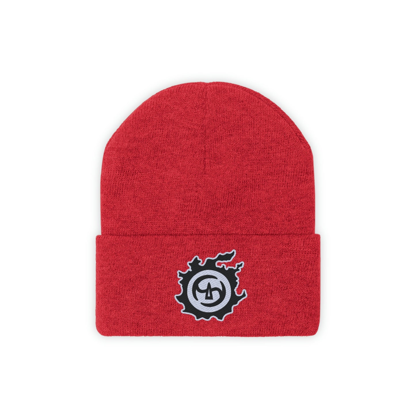 FF XIV SAM Job Icon Embroidered Beanie Embroiderry