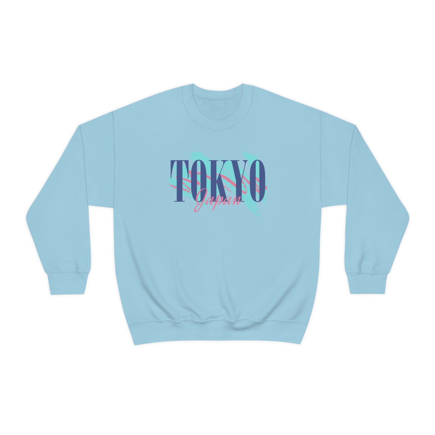 Tokyo Signature Sweatshirt Tokyo Japan Crewneck Retro Style Sweatshirt Vintage Inspired Sweater