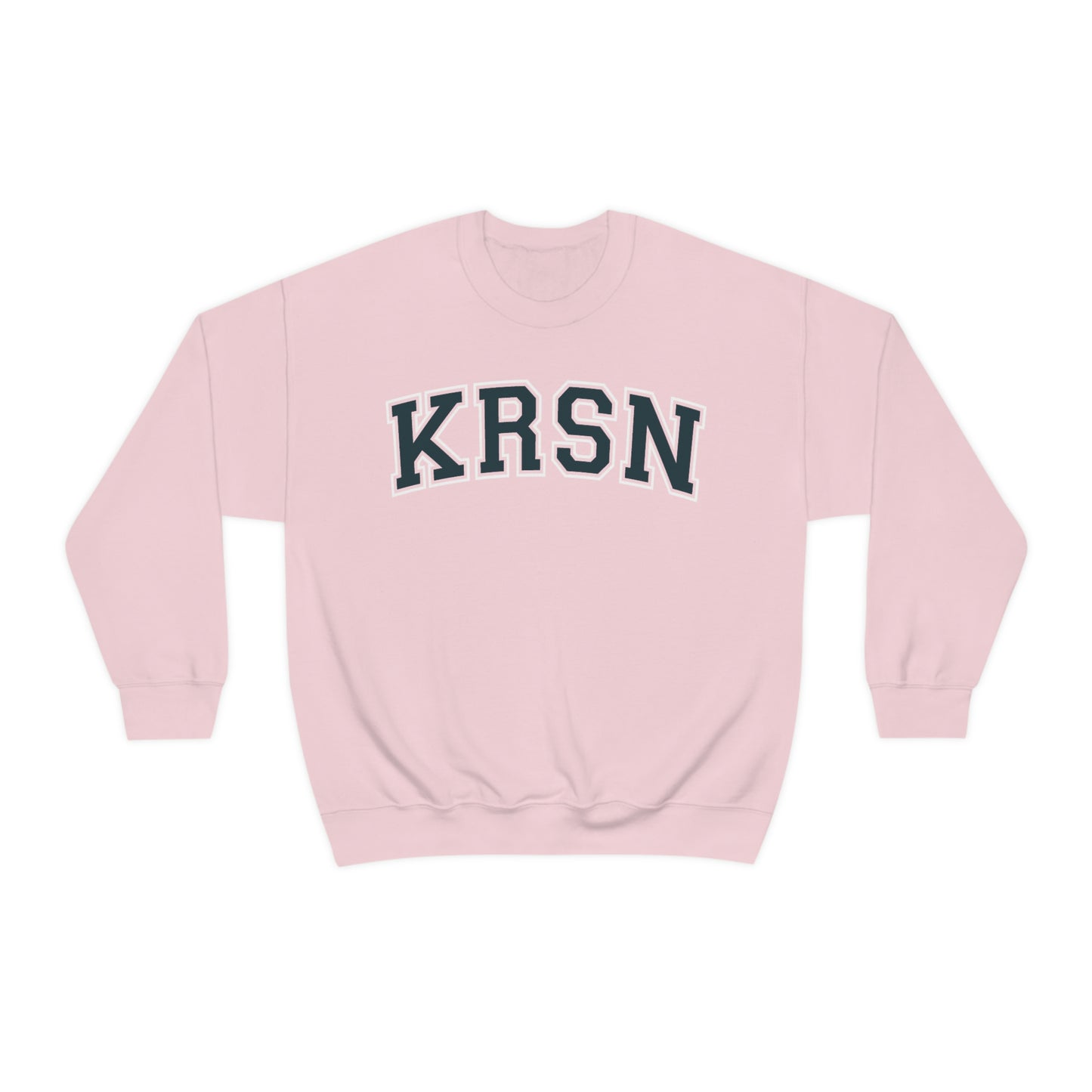 KRSN Crewneck Sweatshirt Volleyball College Nekomas KRSN High Volleyball Club FLY Karasuns