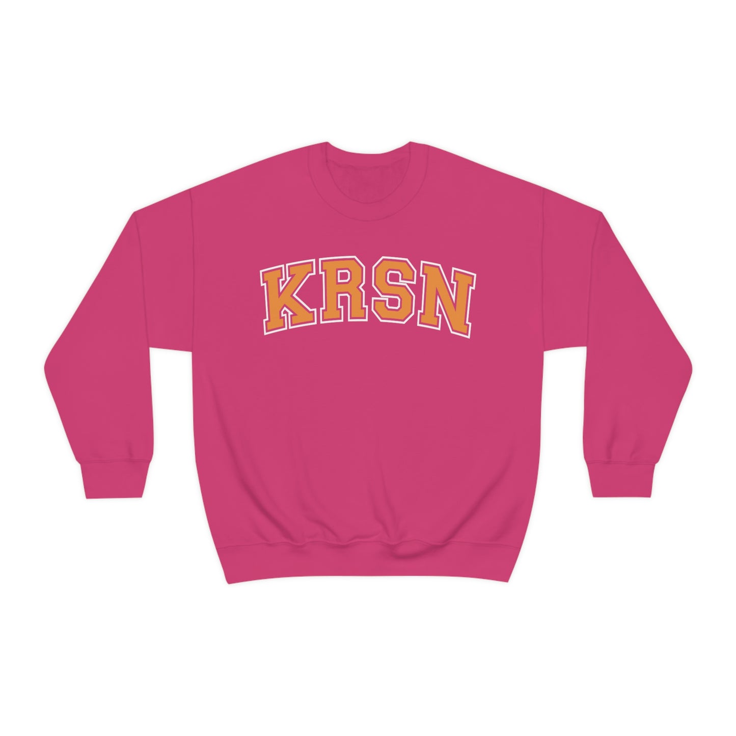 KRSN Crewneck Sweatshirt Volleyball College Nekomas KRSN High Volleyball Club FLY Karasuns sweater