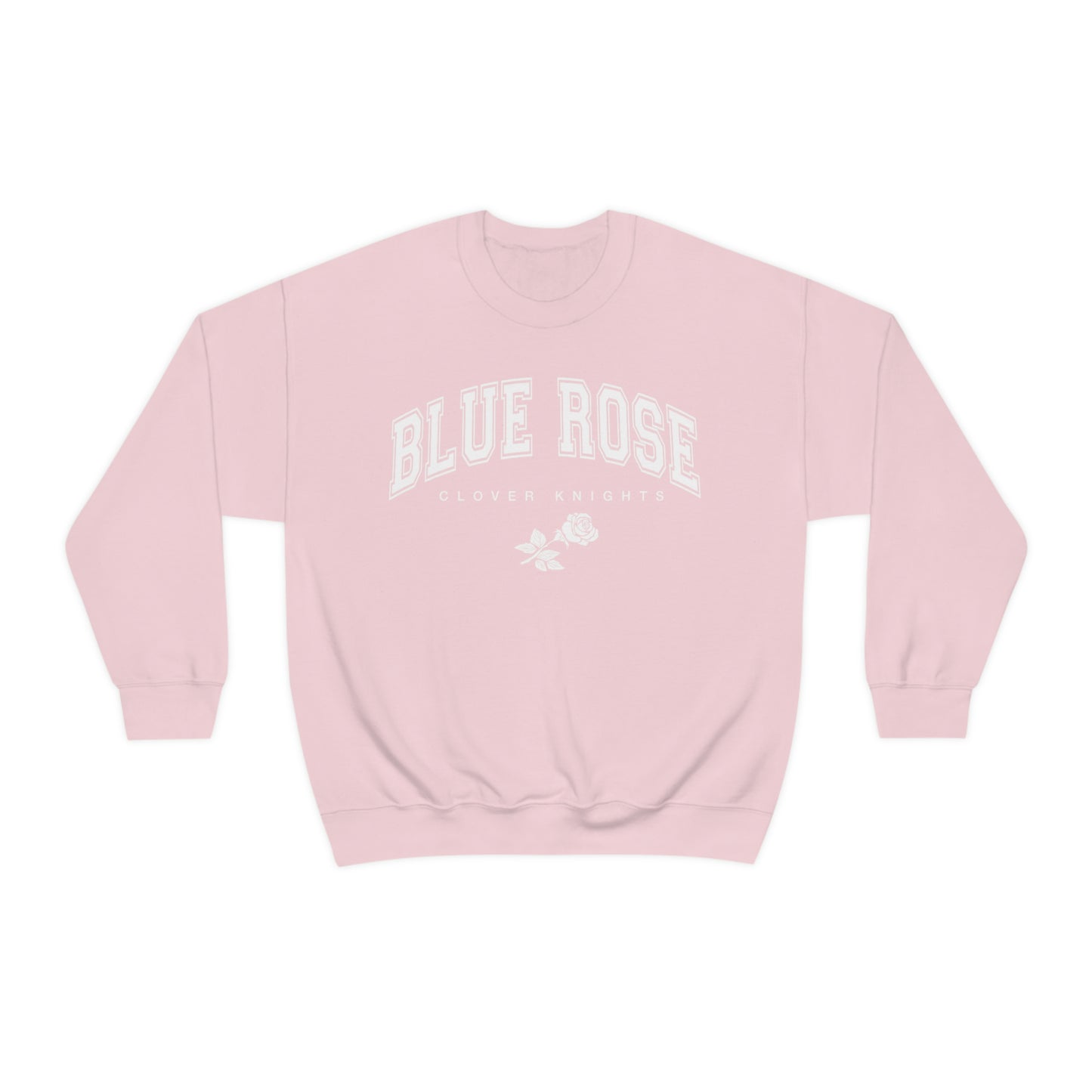 Blue Rose sweatshirt crew neck