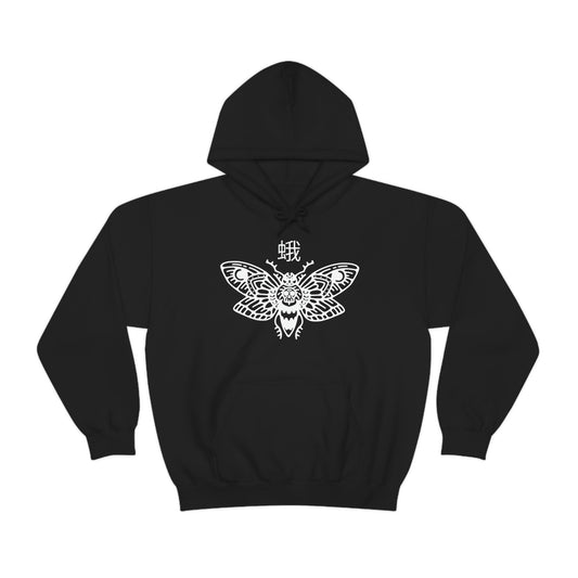 Death Moth hoodie Alternative Clothing, Grunge shirt death J-Fashion Goth Japan Streetwear Edgy Clothes, Japanese Apparel Metal E-girl