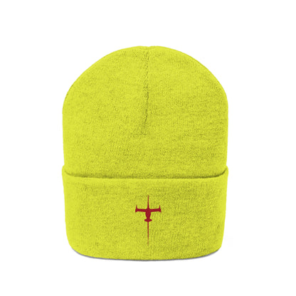 Anime Space Ship Embroidered Beanie