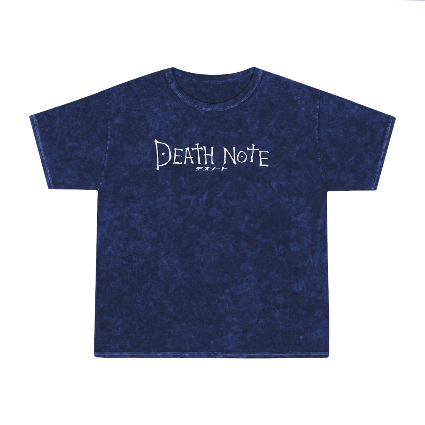 Death Anime Shirt Goth shirt T-Shirt Tee Harajuku Daikokus Academy Acid minderal wash vintage