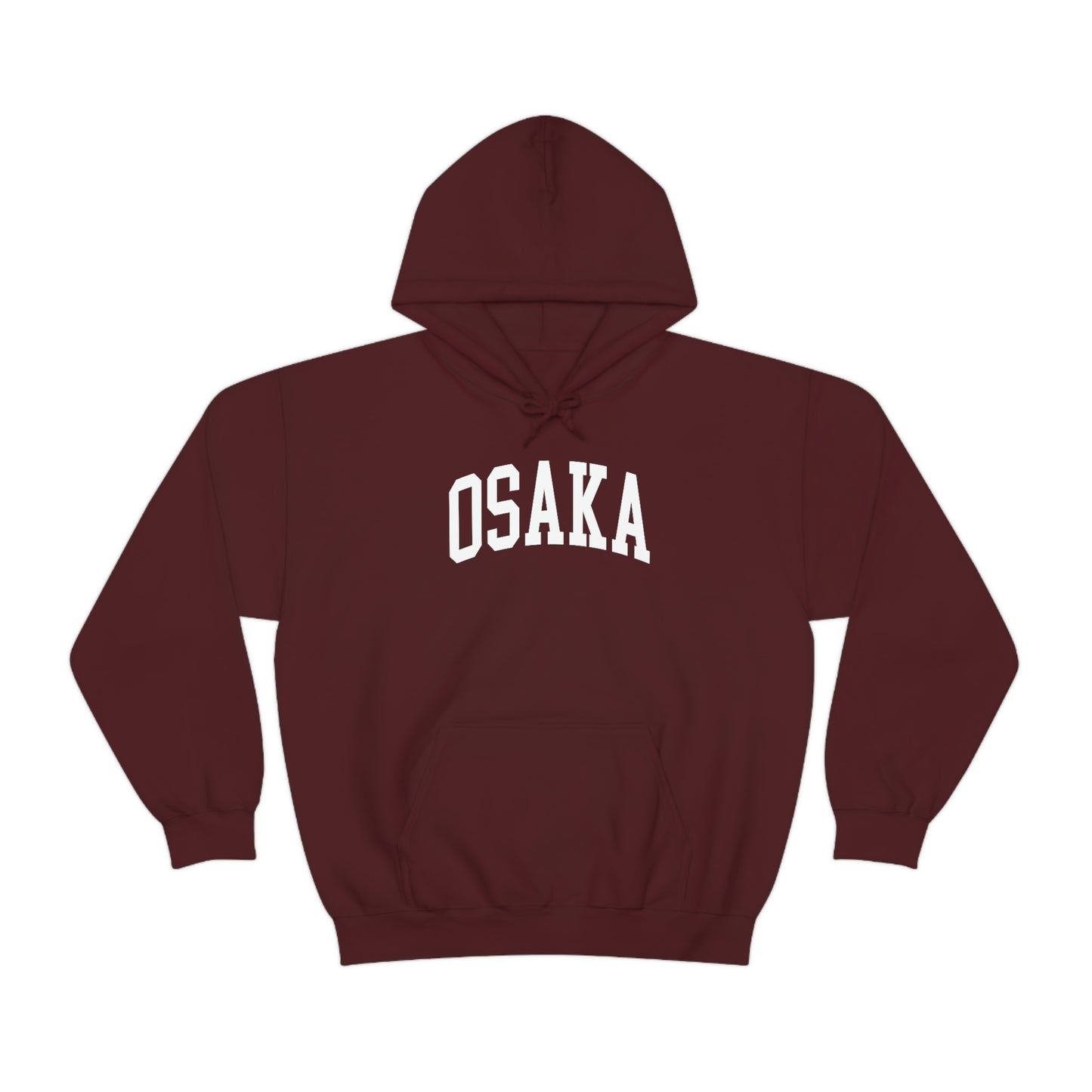 Osaka Hoodie Osaka Japan Hooded Sweatshirt College Style Pullover Vintage Inspired Sweater