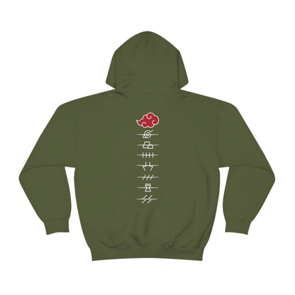 Red Cloud Front and back Japanese Hoodies Akatski Cloud Symbol Women Men Hoodie